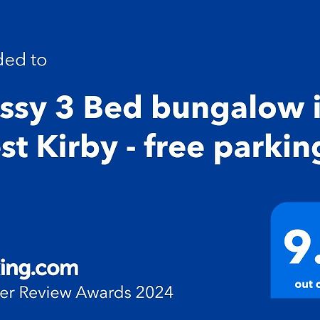 Cosy 3Bed Bungalow In West Kirby, Free Parking Frankby Экстерьер фото